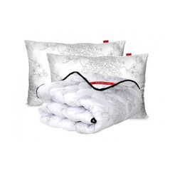 Всесезонное антиаллергенное одеяло 220х200 см + 2 подушки 70х80 см цена и информация | Одеяла | 220.lv