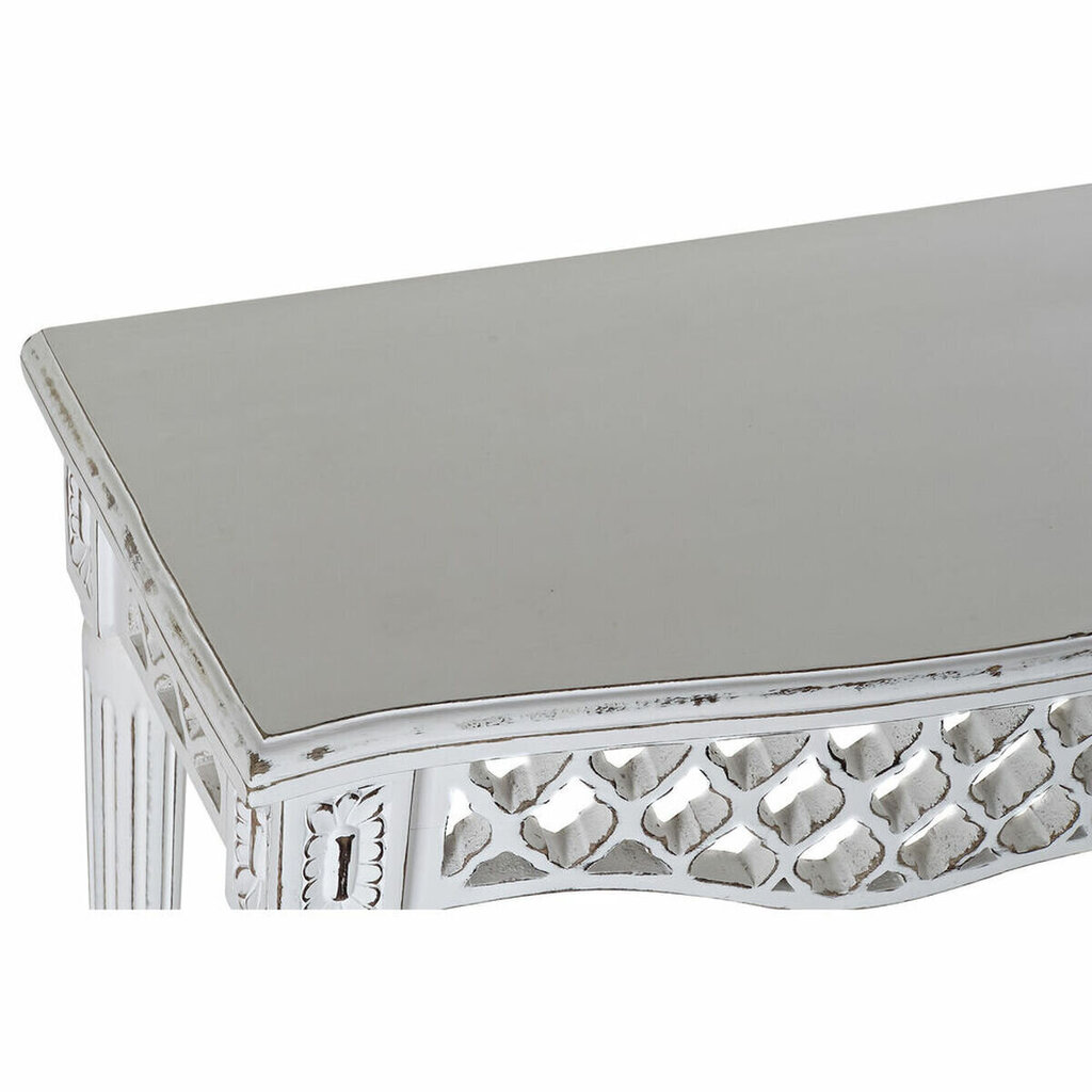 Konsoles galds DKD Home Decor, balts цена и информация | Konsoles galdiņi | 220.lv
