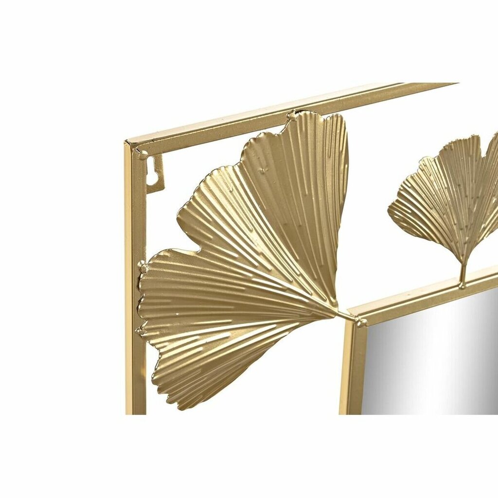 Sienas spogulis DKD Home Decor, zeltains cena un informācija | Spoguļi | 220.lv