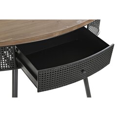 Konsoles galds DKD Home Decor, melns/brūns cena un informācija | Konsoles galdiņi | 220.lv