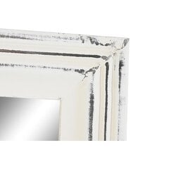 Настенное зеркало DKD Home Decor (76,5 x 3 x 122 cm) белое цена и информация | Зеркала | 220.lv