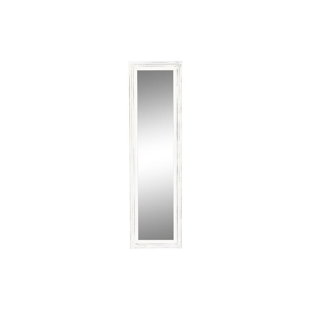 Sienas spogulis DKD Home Decor, balts cena un informācija | Spoguļi | 220.lv