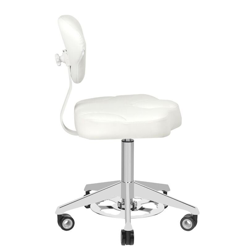 Krēsls Azzurro 156F Bump-up, balts cena un informācija | Mēbeles skaistumkopšanas saloniem | 220.lv