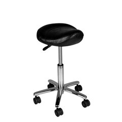 Косметический / парикмахерский стул AM-320 черный цена и информация | Мебель для салонов красоты | 220.lv