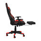Spēļu krēsls ar kāju balstu Premium 557, sarkans cena un informācija | Biroja krēsli | 220.lv