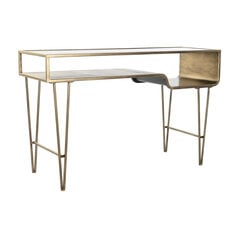 Konsoles galds DKD Home Decor Melns Bronza Metāls 120 x 39,5 x 74,5 cm cena un informācija | Konsoles galdiņi | 220.lv