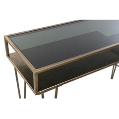 Konsoles galds DKD Home Decor Melns Bronza Metāls 120 x 39,5 x 74,5 cm cena un informācija | Konsoles galdiņi | 220.lv