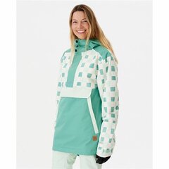 Sieviešu Sporta Jaka Rip Curl Rider Anorak Aquamarine цена и информация | Лыжная одежда и аксессуары | 220.lv