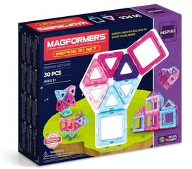 Magformers Магформерс Inspire 30 шт. цена и информация | Kонструкторы | 220.lv