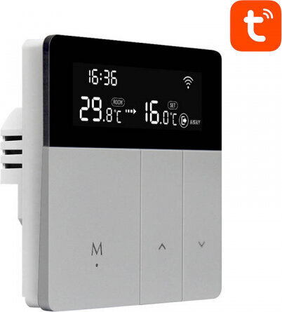 Avatto Viedais katla apkures termostats Avatto WT50 3A Wi-Fi Tuya cena un informācija | Taimeri, termostati | 220.lv
