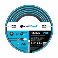 Laistīšanas šļūtene Cellfast Smart Pro, 1/2, 30m cena un informācija | Laistīšanas sistēmas | 220.lv