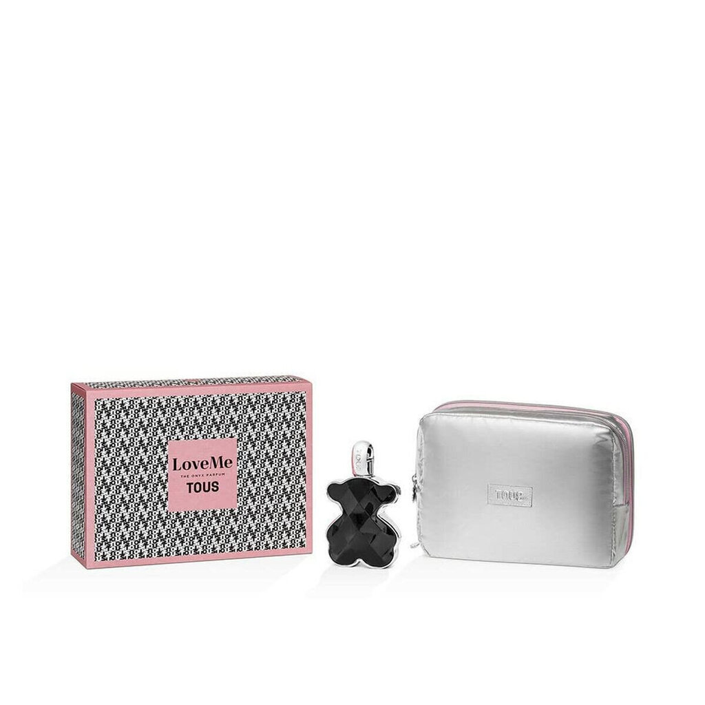 Komplekts Tous LoveMe The Onyx Parfum sievietēm: parfimērijas ūdens EDP 90 ml+ somiņa cena un informācija | Sieviešu smaržas | 220.lv