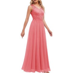 Длинное женское платье DressTells, розовый цена и информация | Платья | 220.lv