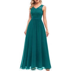 Платье-макси DRESSTELLS, зеленое цена и информация | Платья | 220.lv