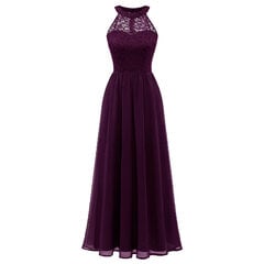 Платье-макси Wedtrend, темно-фиолетовое цена и информация | Платья | 220.lv