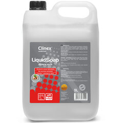 CLINEX Liquid Soap 5L mitrinošas šķidrās roku ziepes 10114241 цена и информация | Мыло | 220.lv