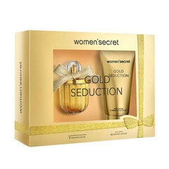 Komplekts Gold Seduction Women'Secret sievietēm: ķermeņa losjons, 200 ml +parfimērijas ūdens EDP 100 ml цена и информация | Женские духи Lovely Me, 50 мл | 220.lv