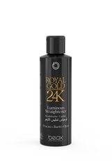 Līdzeklis matu taisnošanai Royal gold 24K Luminous Straightener, 100 ml cena un informācija | Matu veidošanas līdzekļi | 220.lv