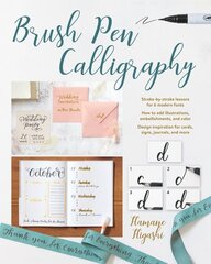 Brush Pen Calligraphy цена и информация | Книги о питании и здоровом образе жизни | 220.lv