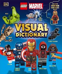 LEGO Marvel Visual Dictionary: With Exclusive LEGO Iron Man Minifigure цена и информация | Книги для подростков и молодежи | 220.lv