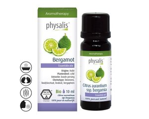 Bioloģiska bergamotes ēteriskā eļļ Aromatherapy, 10 ml цена и информация | Эфирные, косметические масла, гидролаты | 220.lv