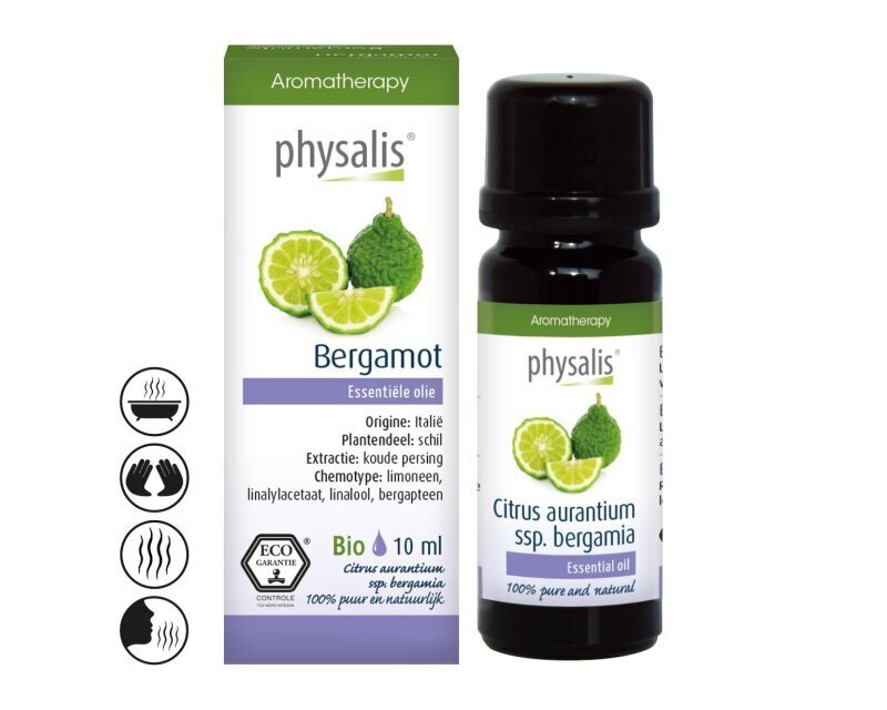 Bioloģiska bergamotes ēteriskā eļļ Aromatherapy, 10 ml цена и информация | Ēteriskās eļļas, kosmētiskās eļļas, hidrolāti | 220.lv