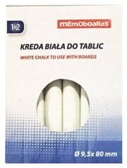 Tāfeles krīts, 12 gab., balts cena un informācija | Modelēšanas un zīmēšanas piederumi | 220.lv