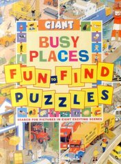 Giant Fun to Find Puzzles Busy Places цена и информация | Книги для подростков и молодежи | 220.lv