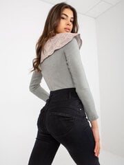 свитер lk-sw-506559-2.13 серый мелланж/синий цена и информация | Женские кофты | 220.lv