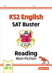 KS2 English Reading SAT Buster: Non-Fiction - Book 1 (for the 2024 tests) cena un informācija | Grāmatas pusaudžiem un jauniešiem | 220.lv