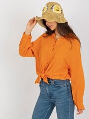рубашка tw-ks-bi-26698.50 оранжевая цена и информация | Женские блузки, рубашки | 220.lv
