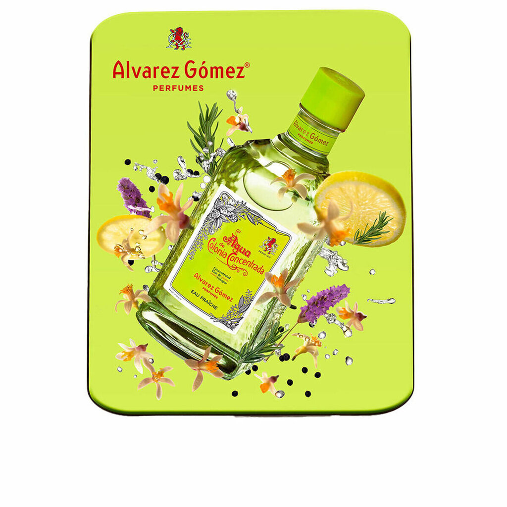 Komplekts Alvarez Gomez Agua de Colonia Concentrada Eau Fraîche vīriešiem/sievietēm: parfimērijas ūdens EDP 300 ml + ķermeņa krēms, 280 ml цена и информация | Sieviešu smaržas | 220.lv