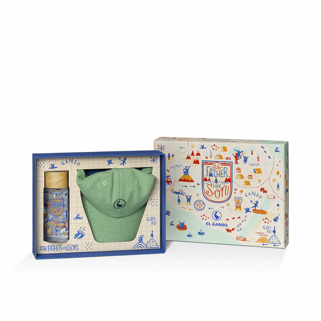 Komplekts El Ganso Like Father Like Son vīriešiem: cepure+ tualetes ūdens EDT 125 ml cena un informācija | Vīriešu smaržas | 220.lv
