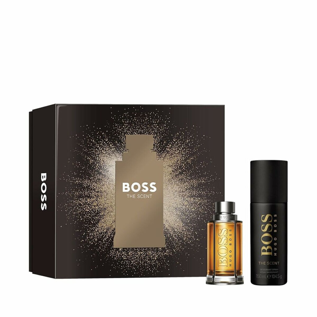 Komplekts Hugo Boss Boss The Scent vīriešiem: tualetes ūdens EDT 50 ml + dezodorants, 150 ml cena un informācija | Vīriešu smaržas | 220.lv