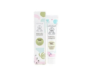 Nomierinoša biozobu želeja mazuļiem Nati Naturali baby gel gengive, 20 ml цена и информация | Зубные щетки, пасты | 220.lv