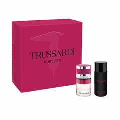 Komplekts Trussardi Ruby Red sievietēm:ķermeņa krēms, 125 ml+ parfimērijas ūdens EDP 60 ml цена и информация | Женские духи Lovely Me, 50 мл | 220.lv