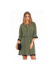 Kleita sievietēm Shanice Khaki 85495, zaļš cena un informācija | Kleitas | 220.lv