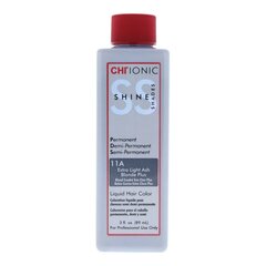 Noturīga krāsa Chi Ionic Shine Shades Farouk 11A Extra Light Ash Blonde Plus, 89 ml cena un informācija | Matu krāsas | 220.lv