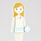 Magnētiskā apģērbšanas spēle Floss & Rock Dress Up Doll Elsie, 37 gab. cena un informācija | Attīstošās rotaļlietas | 220.lv