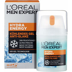 Mitrinošs gēls L'Oréal Paris Men Expert Hydra Energy (50 ml) (Atjaunots A+) цена и информация | Средства для очищения лица | 220.lv