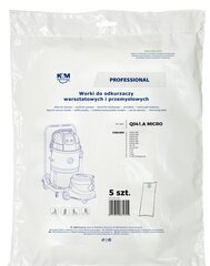 K&M Oдноразовые мешки для пылесосов KARCHER (4шт) цена и информация | Принадлежности для пылесосов | 220.lv