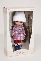 Lelle Arias Dunya Dolls Rūtainā kleitā, 38 cm cena un informācija | Rotaļlietas meitenēm | 220.lv