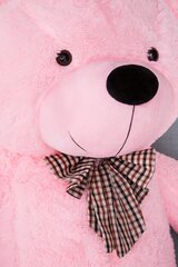 Plīša lācis Blubell Kids, 160 cm, rozā cena un informācija | Mīkstās (plīša) rotaļlietas | 220.lv