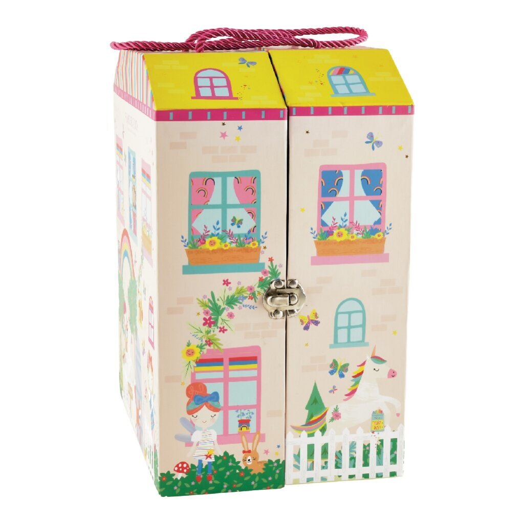 Spēļu kaste ar koka figūriņām Floss & Rock Varavīksnes feja, 18 det. цена и информация | Rotaļlietas meitenēm | 220.lv