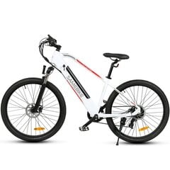 Электровелосипед Samebike MY275, 27,5", белый, 500Вт, 10,4Ач цена и информация | Электровелосипеды | 220.lv