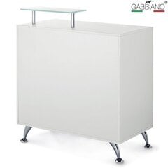 Reģistratūra Gabbiano Q-0833, balta цена и информация | Мебель для салонов красоты | 220.lv