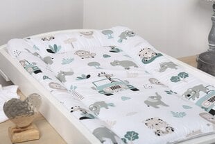 Мягкий пеленальный коврик Babymam, 70x50 cm цена и информация | Пеленальные доски и пеленки | 220.lv