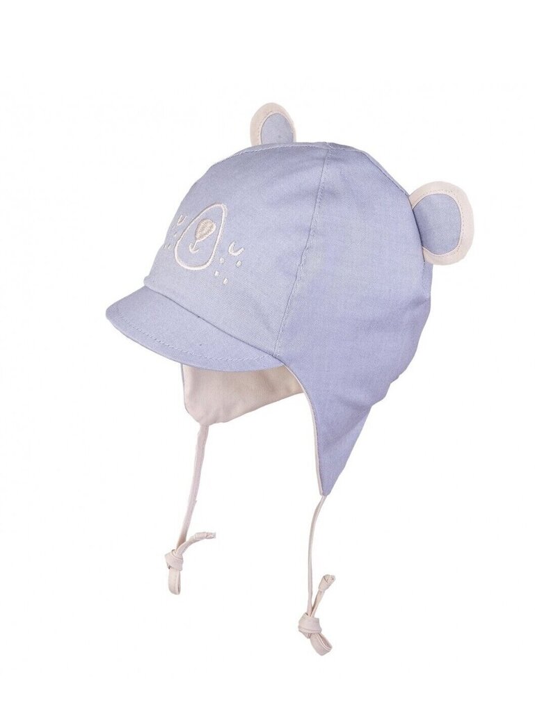 Cepure bēŗniem Tutu, UV+30, pelēka cena un informācija | Zīdaiņu cepures, cimdi, šalles | 220.lv