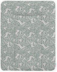 Мягкая пеленальная пеленка Babymam, 70x50 cm цена и информация | Пеленальные доски и пеленки | 220.lv