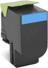 Lexmark Toner 80C2HCE Cyan цена и информация | Картриджи для лазерных принтеров | 220.lv